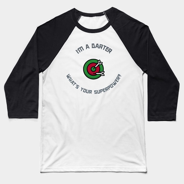 Darts T-Shirt, funny T-Shirt Baseball T-Shirt by STELATOCLOTHING